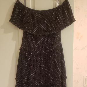 White House Black Market polka dot dress